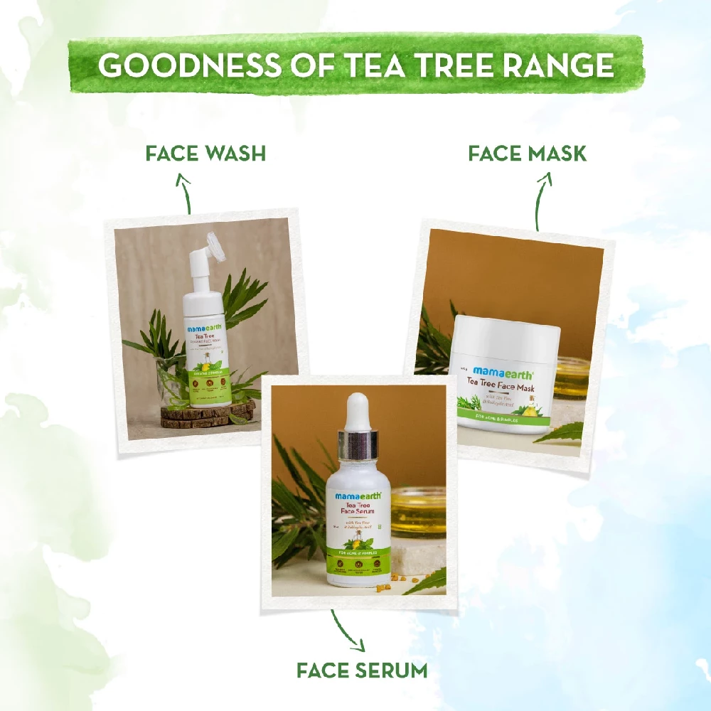 Tea Tree Face Mask for Acne, with Tea Tree and Salicylic Acid for Acne and Pimples - Image 5