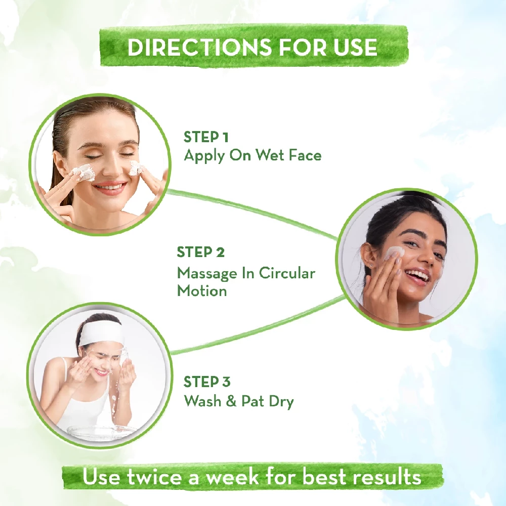 Tea Tree Face Scrub with Tea Tree and Neem for Skin Purification - Image 5