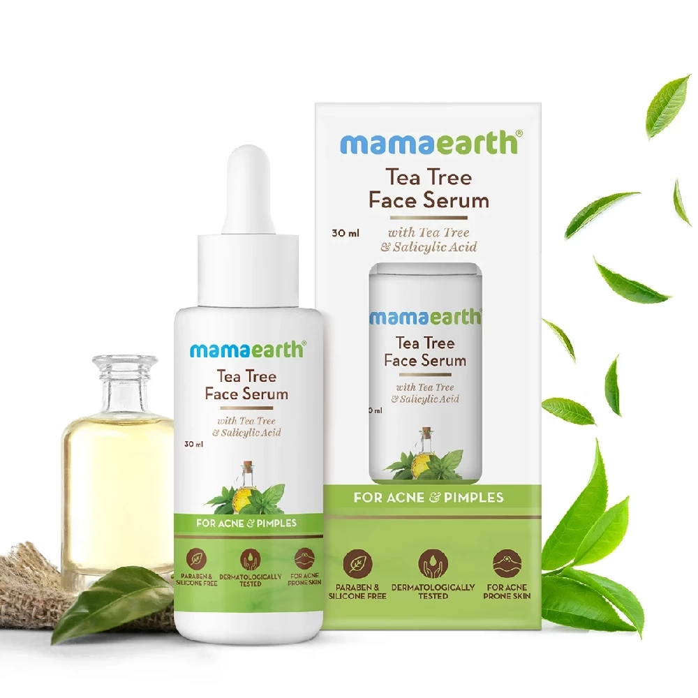 Tea Tree Face Serum for Acne and Pimples - Image 1