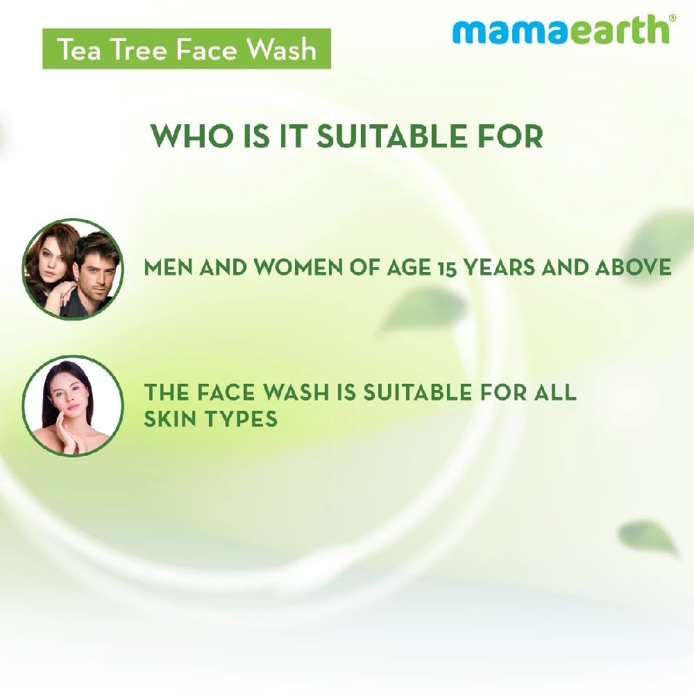 Tea Tree Face Wash with Neem for Acne and Pimples - Image 7