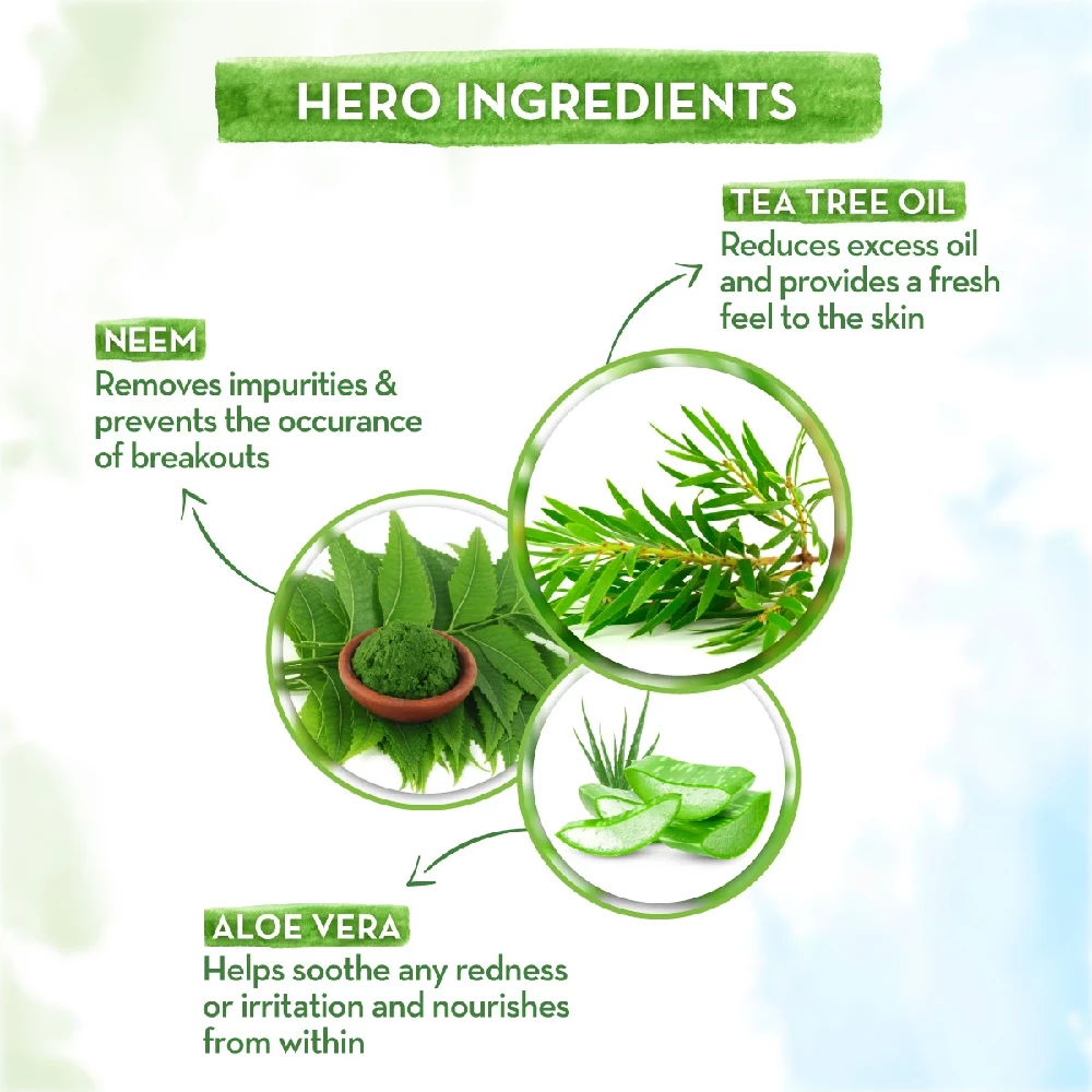 Tea Tree Facewash for acne and pimples - Image 4