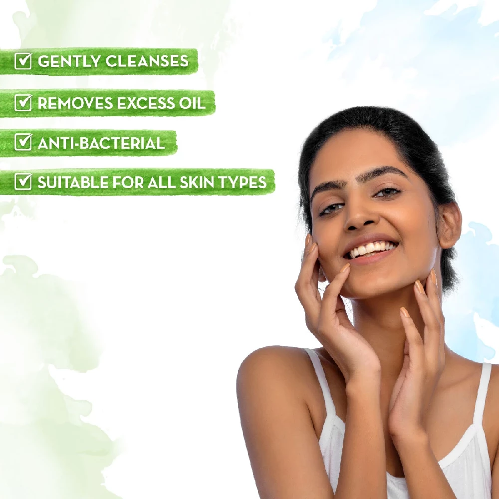 Tea Tree Foaming Face Wash with Tea Tree and Salicylic Acid for Acne and Pimples - Image 3