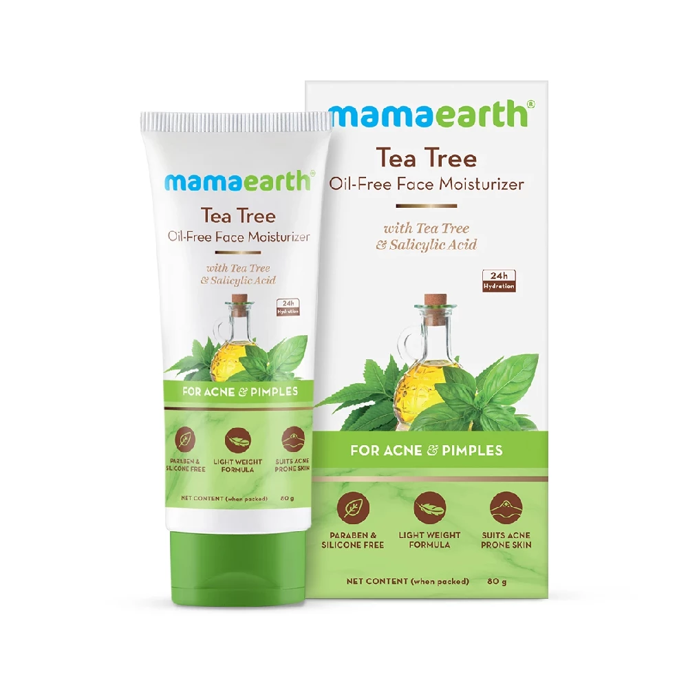 Tea Tree Oil-Free Face Moisturizer with Tea Tree and Salicylic Acid for Acne and Pimples - Image 7