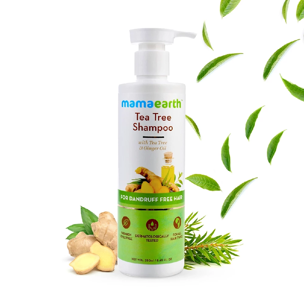 Tea Tree Shampoo for Dandruff Free Hair - Image 1