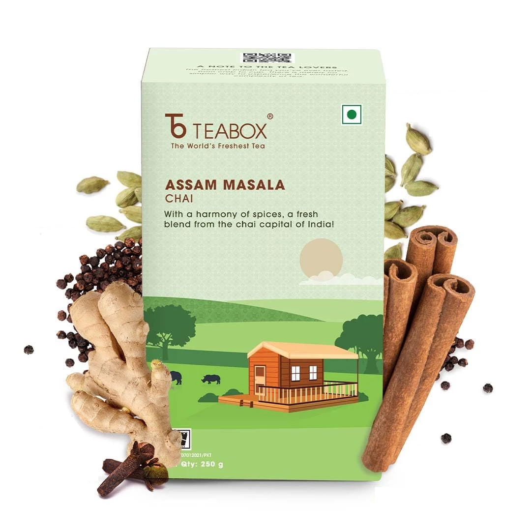 Teabox Assam Masala Chai Teabox Assam Masala Chai-Pack Size-250 g