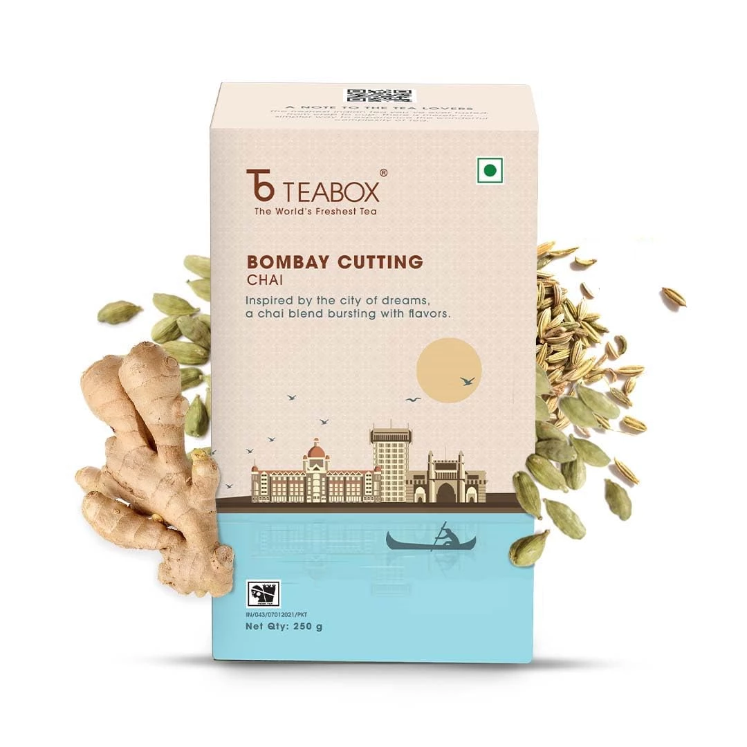 Teabox Bombay Cutting Chai Teabox Bombay Cutting Chai-Pack Size-250 g