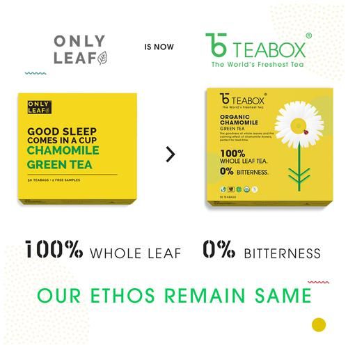 Teabox Chamomile Green Tea - Relieves Stress Relief & Supports Sleep - Image 8