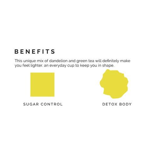 Teabox Dandelion Green Tea Bags - Cleansing & Detoxifying - Image 5