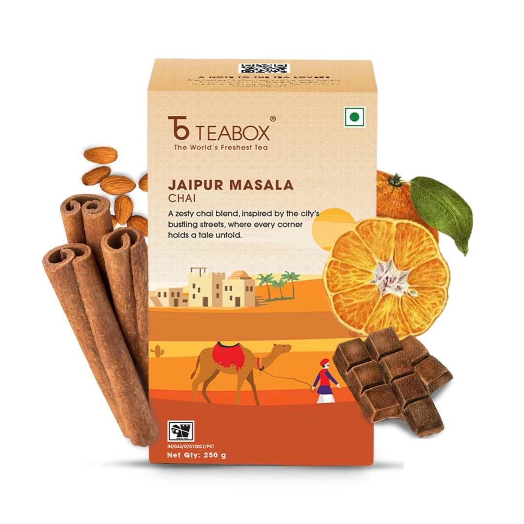 Teabox Jaipur Masala Chai Teabox Jaipur Masala Chai-Pack Size-250 g