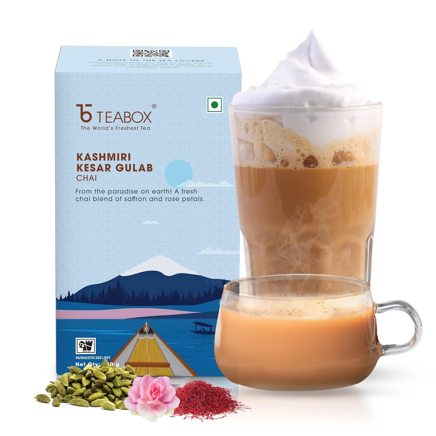 Teabox Kashmiri Kesar Gulab Chai - Image 2