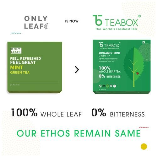 Teabox Mint Green Tea Bags - Whole Leaf & Natural Flavour Blend - Image 7