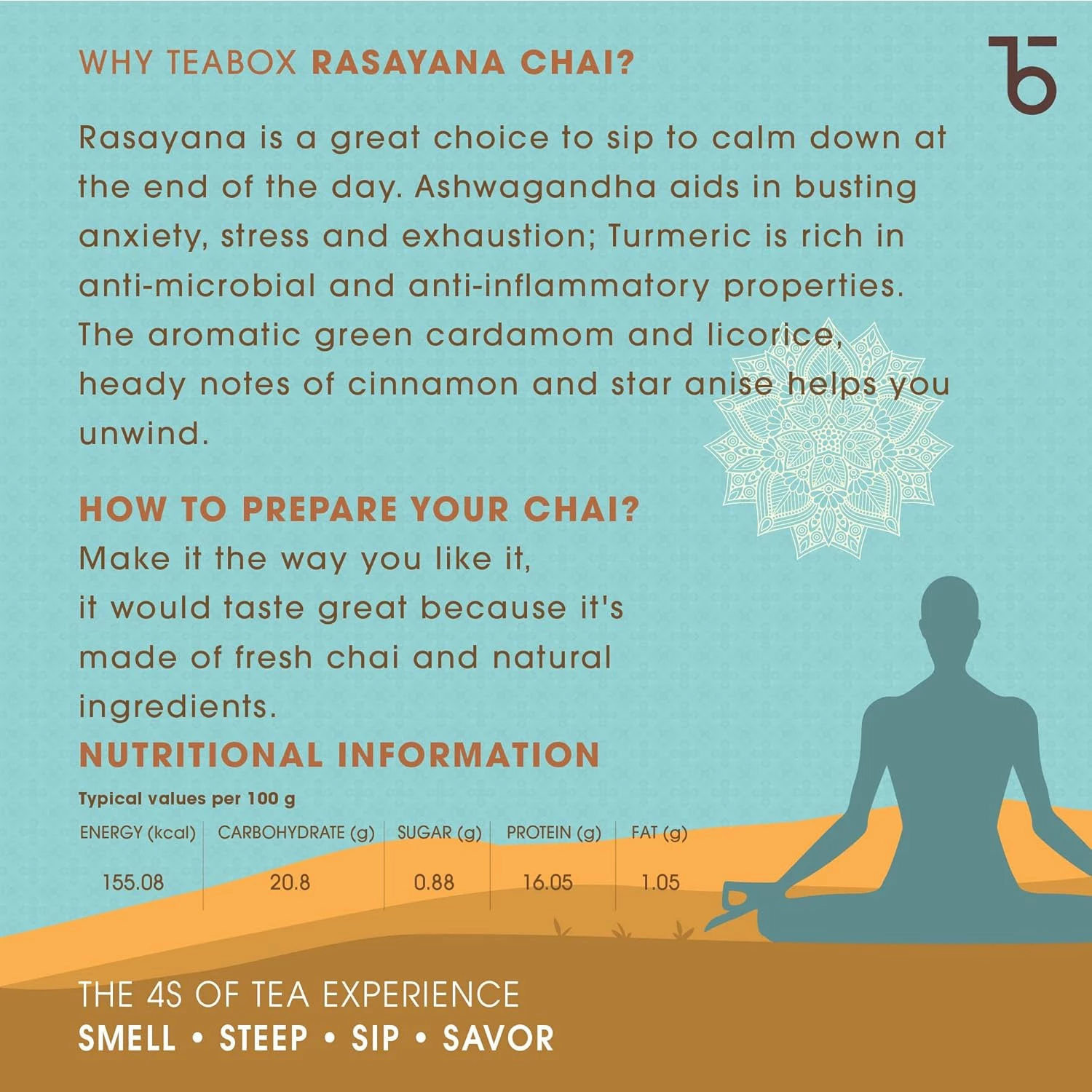 Teabox Rasayana Ayurvedic Chai - Image 3