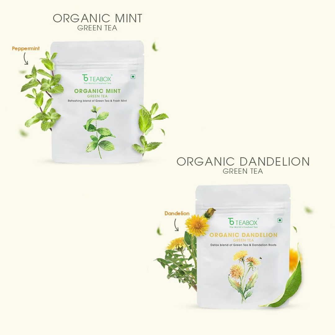 Teabox Wellness Trial Pack & Free Valencia Glass Teacup & Elegant Ball Infuser - Image 5