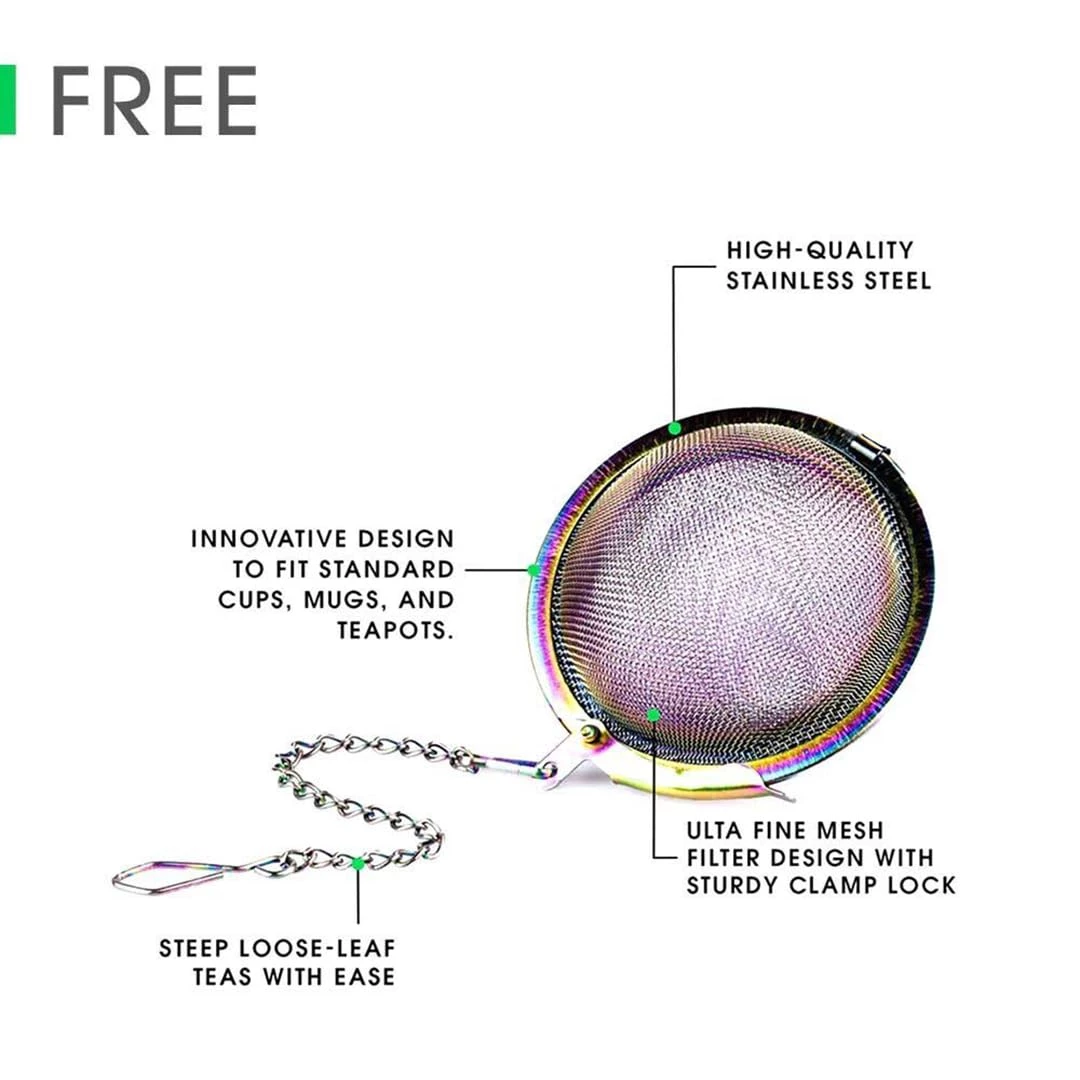 Teabox Wellness Trial Pack & Free Valencia Glass Teacup & Elegant Ball Infuser - Image 6