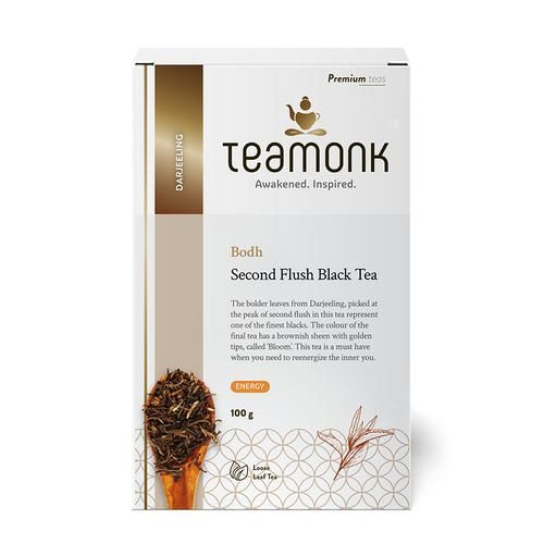Teamonk Darjeeling Black Tea - Bodh Second Flush Teamonk Darjeeling Black Tea - Bodh Second Flush--100 g