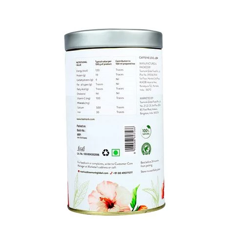 Teamonk Hibiscus Green Tea - Helps To Feel Relaxed - Image 2