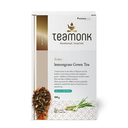 Teamonk Nilgiris Green Tea - Zoho Lemongrass