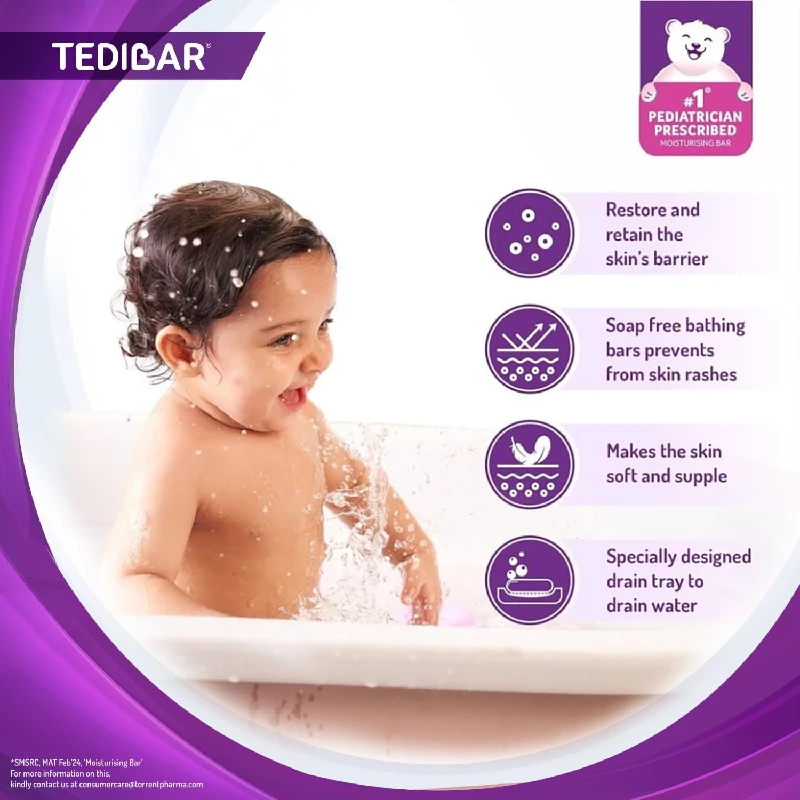 Tedibar Moisturising Baby Bathing Bar - Image 3
