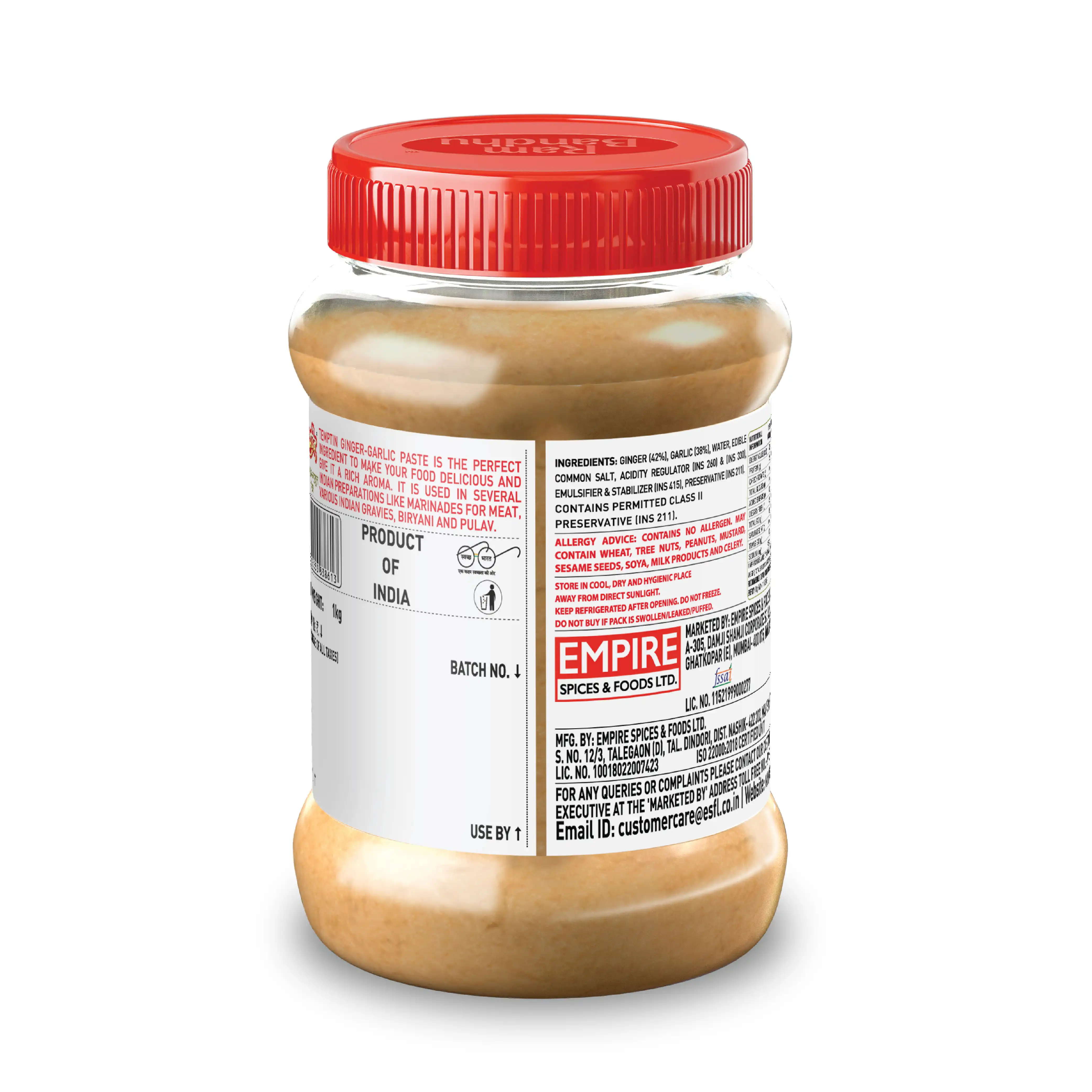 TEMPTIN Ginger Garlic Paste - Image 2