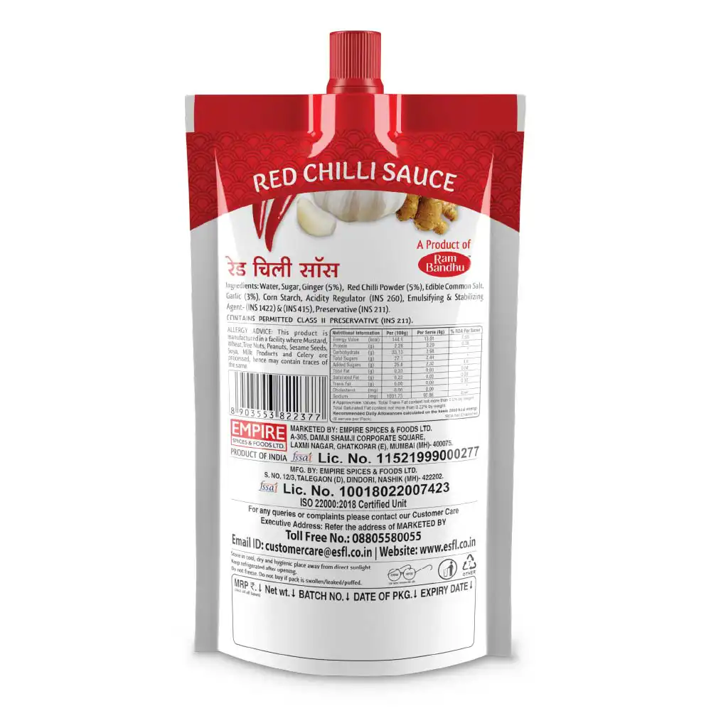 TEMPTIN Red Chilli Sauce - Image 2