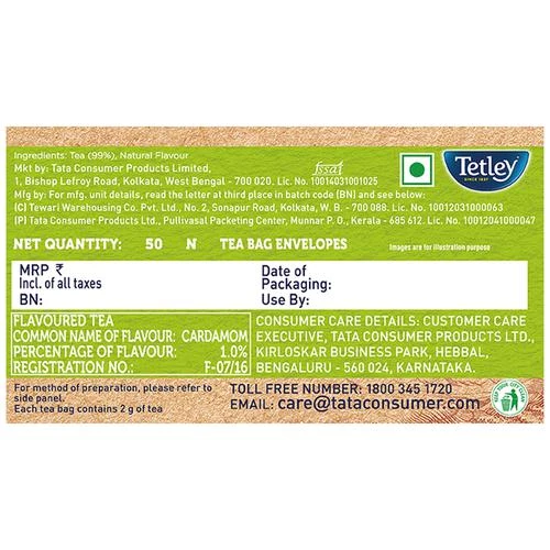 Tetley Elaichi Tea - Cardamom Flavoured - Image 3