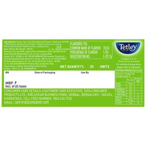 Tetley Green Tea - Immune Tulsi - Image 3