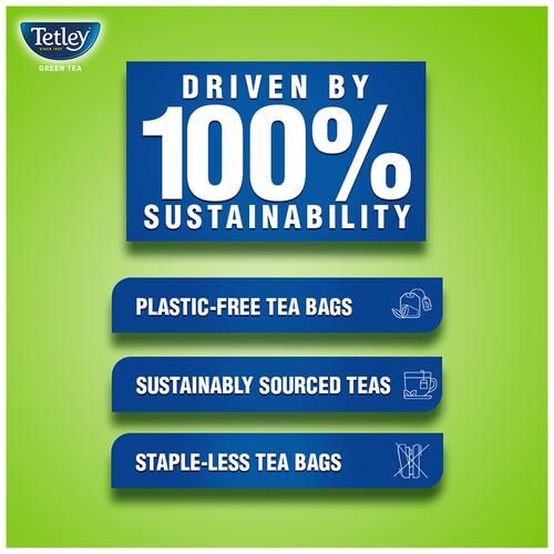 Tetley Green Tea Immune With Added Vitamin C - Natural Mango - Image 7