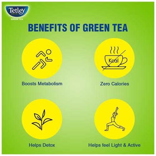 Tetley Green Tea Immune With Added Vitamin C - Natural Mango - Image 8