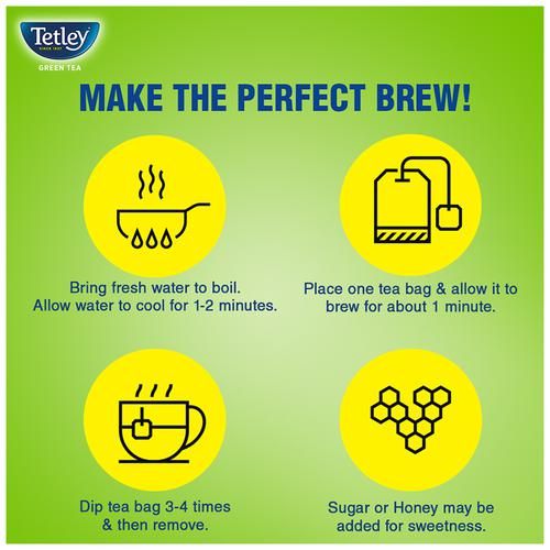 Tetley Green Tea Immune With Added Vitamin C - Natural Mango - Image 9