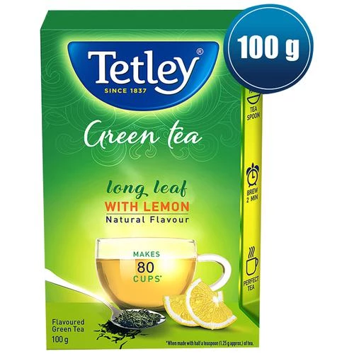 Tetley Long Leaf - Lemon Green Tea Tetley Long Leaf - Lemon Green Tea--100 g