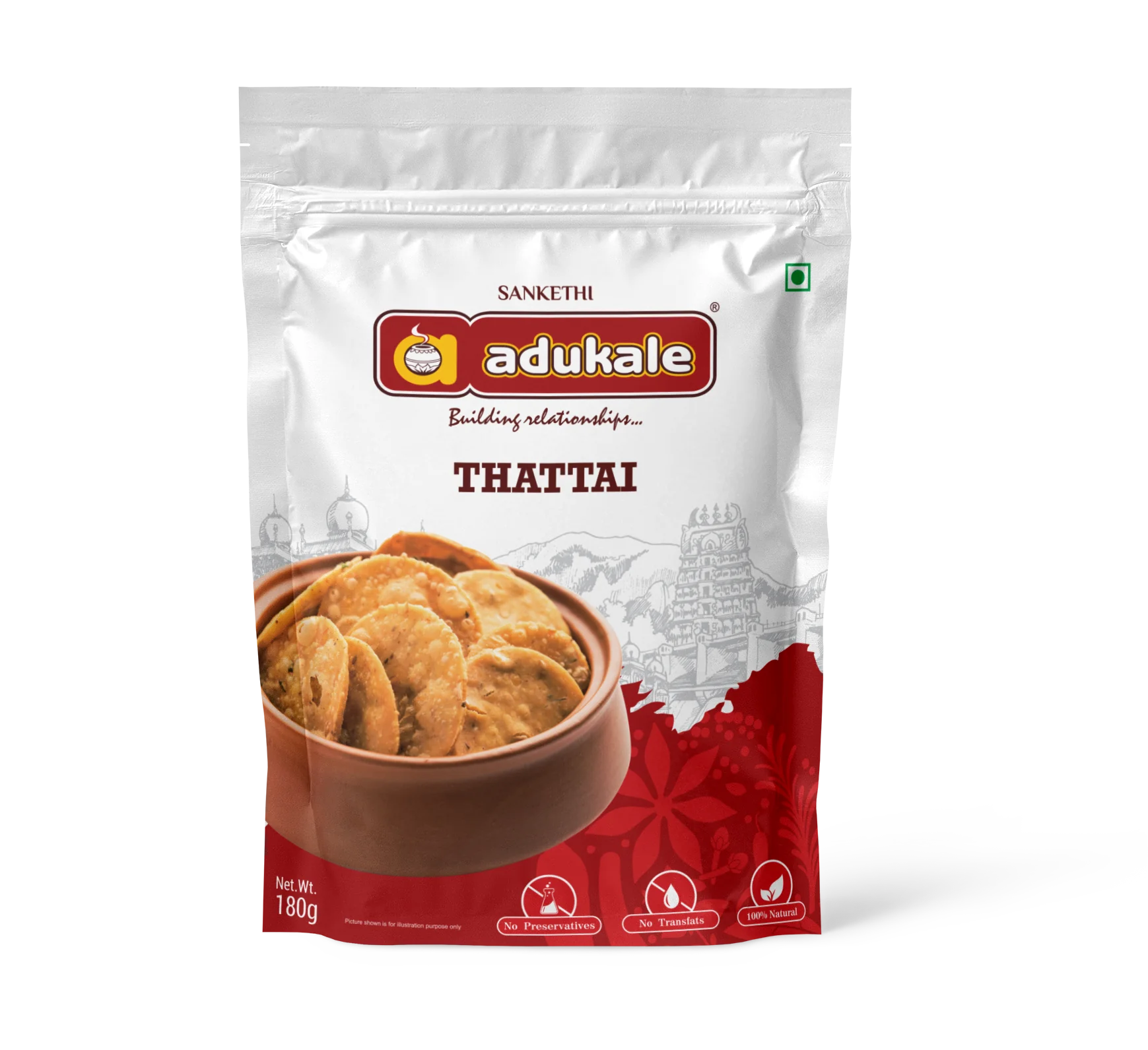 Thattai Thattai-Pack Size-180 g
