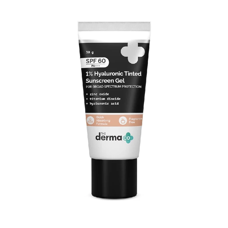 The Derma Co 1 Hyaluronic Tinted Sunscreen Spf 60 Gel