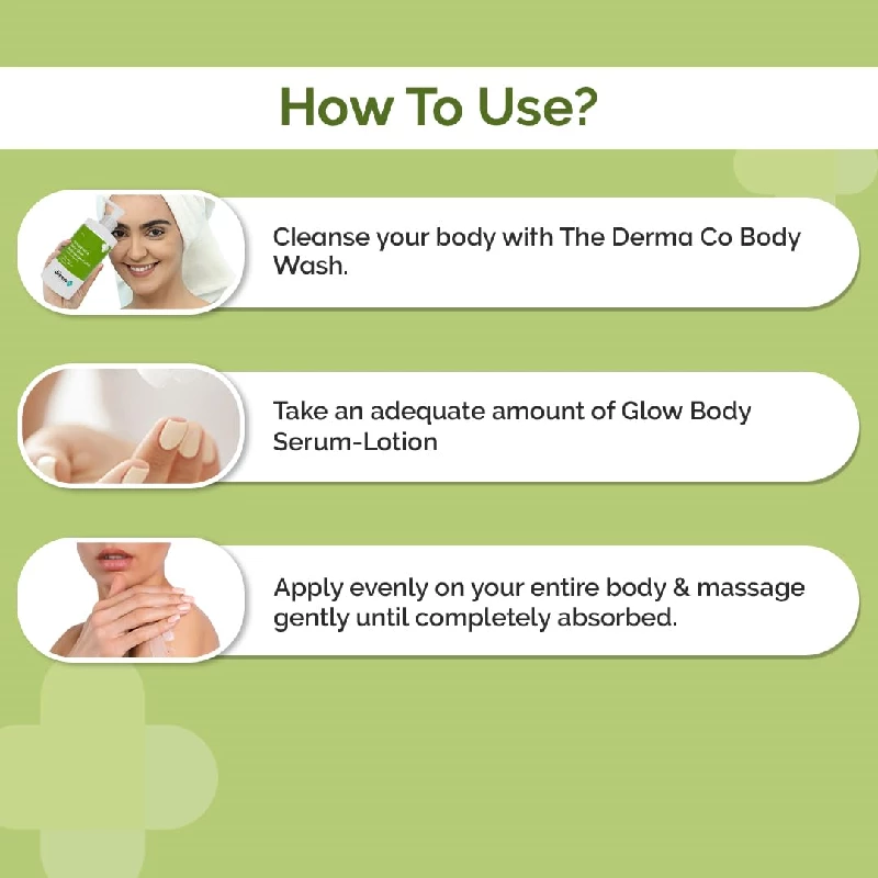 The Derma Co 1% Kojic Acid Daily Glow Body Serum Lotion For Skin Radiance - Image 3