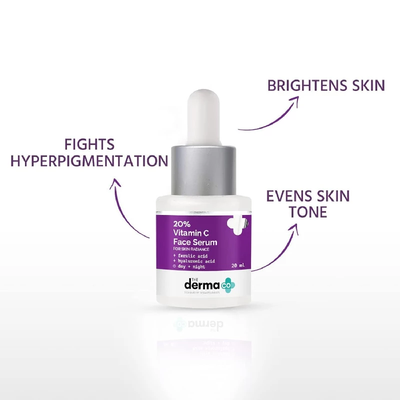 The Derma Co 20% Vitamin C Serum for Skin Radiance - Image 4