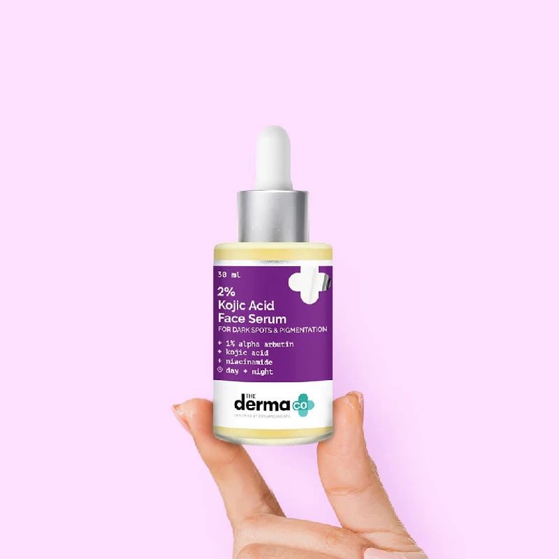 The Derma Co 2% Kojic Acid Face Serum | Pigmentation Removal Serum | With Alpha Arbutin & Niacinamide for Clear Skin-2