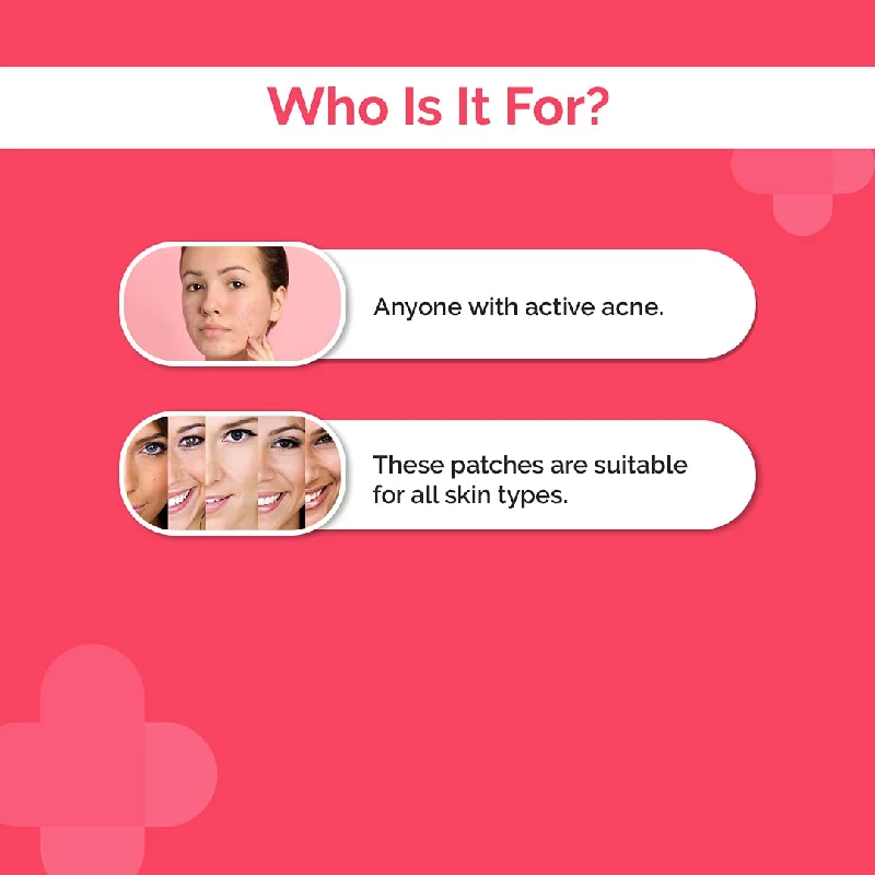 The Derma Co Micro-Tip Salicylic Acid Acne Pimple Patches with Hydrocolloid for Clean & Clear Skin - 24 Patches in 1 Pack - Image 5