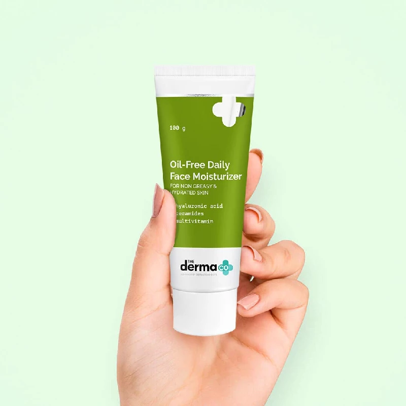The Derma Co Oil-Free Daily Face Moisturizer With Hyaluronic Acid - Image 2