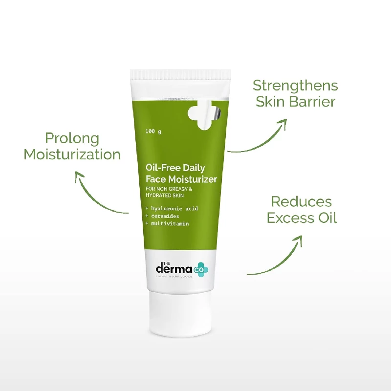 The Derma Co Oil-Free Daily Face Moisturizer With Hyaluronic Acid - Image 3