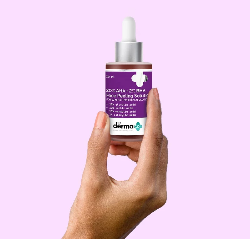 The Derma Co Repairing,Exfoliating 30% AHA + 2% BHA Face Peeling Solution - Image 2