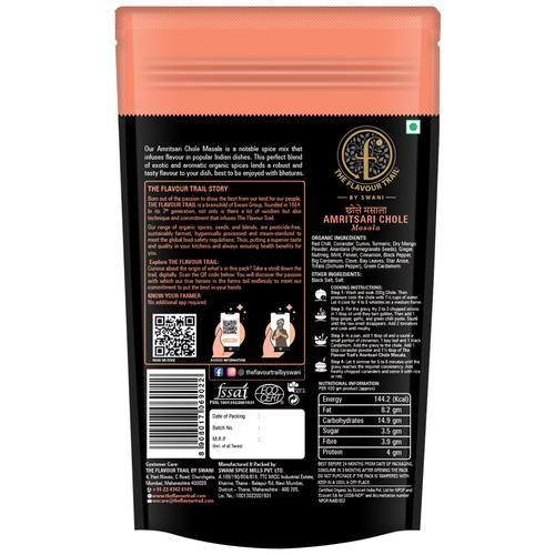 The Flavour Trail by Swani Amritsari Chole Masala - No Additives & Preservatives - Image 2