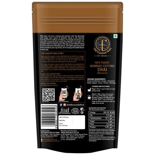 The Flavour Trail by Swani Bombay Cutting Chai Masala - Rich In Nutrients & Health Benefits - Image 2