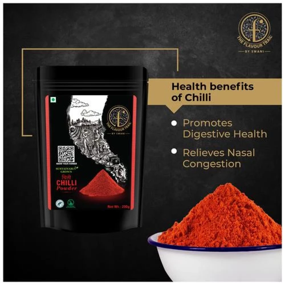 The Flavour Trail by Swani Chilli Powder - Sustainably Grown - Image 7