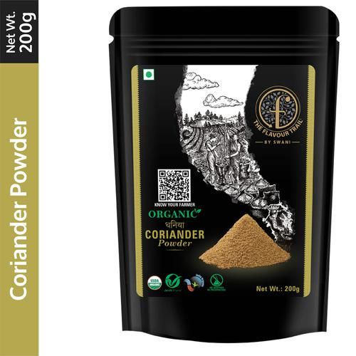 The Flavour Trail by Swani Coriander Powder Organic Dhaniya The Flavour Trail by Swani Coriander Powder Organic Dhaniya--200 g
