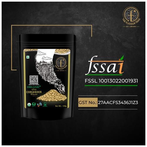 The Flavour Trail by Swani Coriander Whole Organic Dhaniya - Image 9