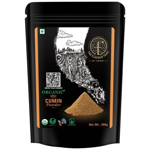 The Flavour Trail by Swani Cumin Powder Organic Jeera - Image 2