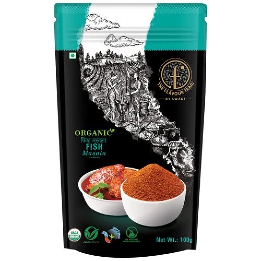 The Flavour Trail by Swani Fish Masala - No Additives & Preservatives The Flavour Trail by Swani Fish Masala - No Additives & Preservatives--100 g