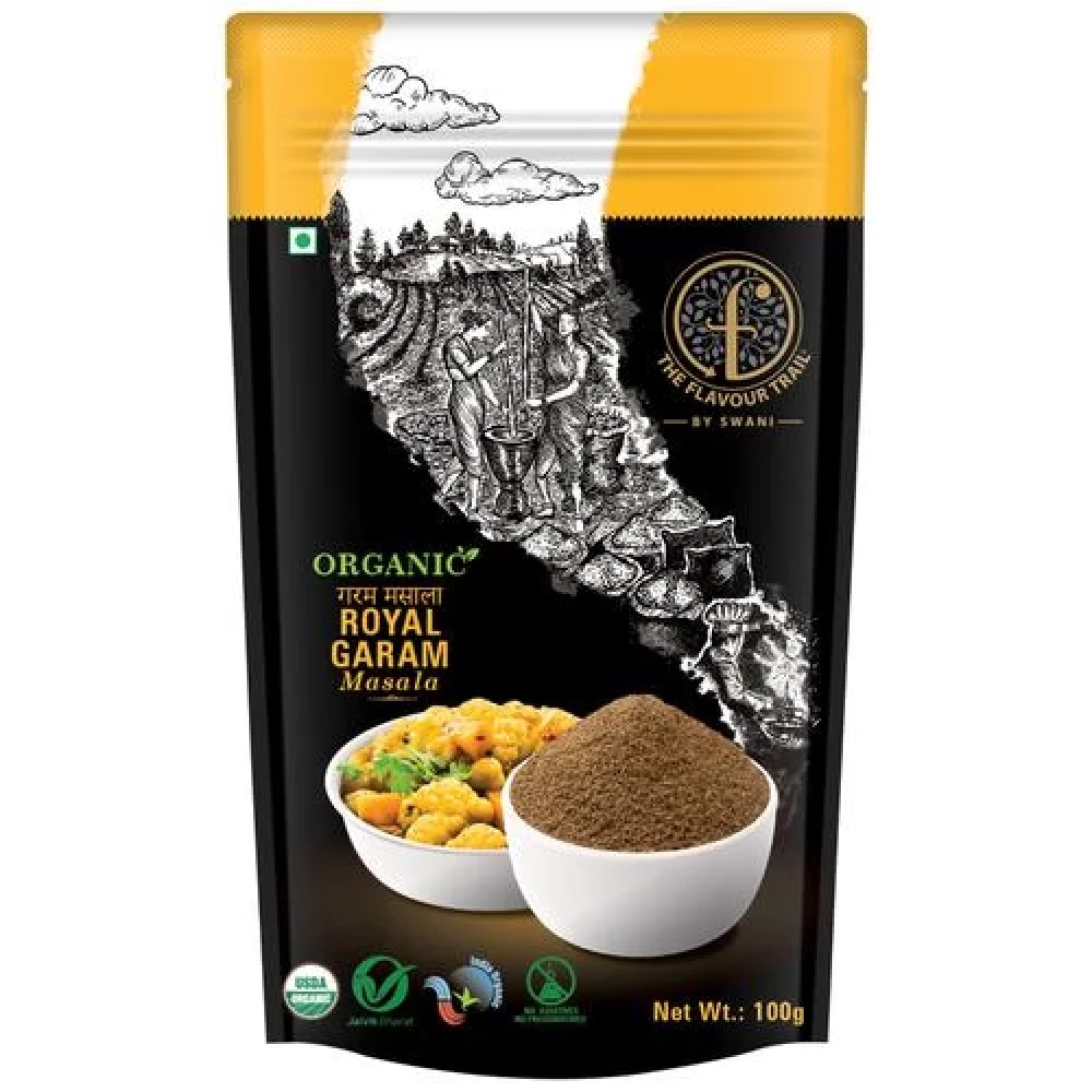 The Flavour Trail by Swani Royal Garam Masala - No Additives & Preservatives The Flavour Trail by Swani Royal Garam Masala - No Additives & Preservatives--100 g