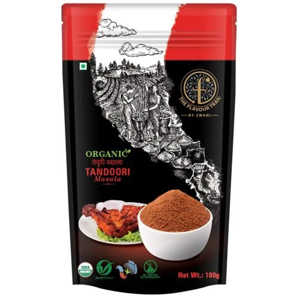 The Flavour Trail by Swani Tandoori Masala - No Additives & Preservatives The Flavour Trail by Swani Tandoori Masala - No Additives & Preservatives--100 g