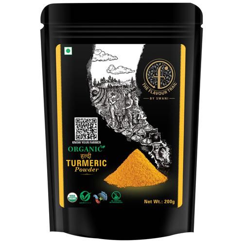 The Flavour Trail by Swani Turmeric Powder - Organic Haldi - Image 2