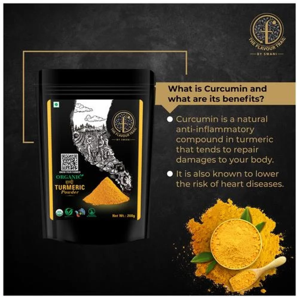 The Flavour Trail by Swani Turmeric Powder - Organic Haldi - Image 7